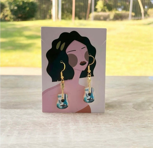 UNIQUE Original Guitar Earrings