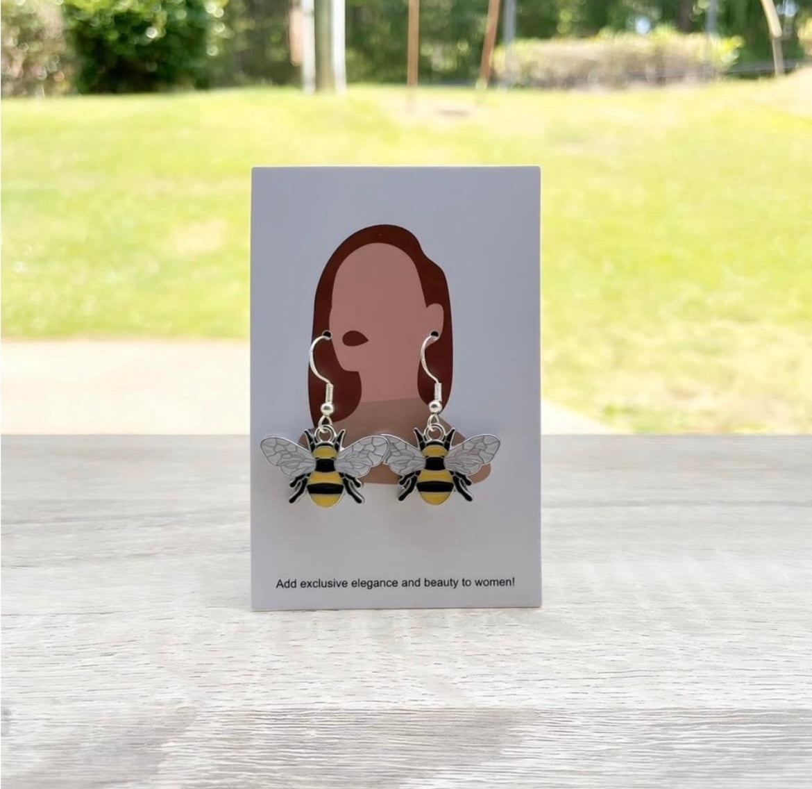 UNIQUE Bumblebee Earrings