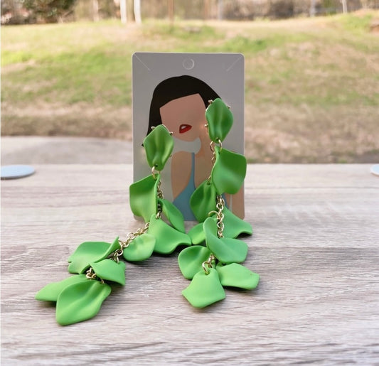 UNIQUE St. Patrick's Go Green Earrings