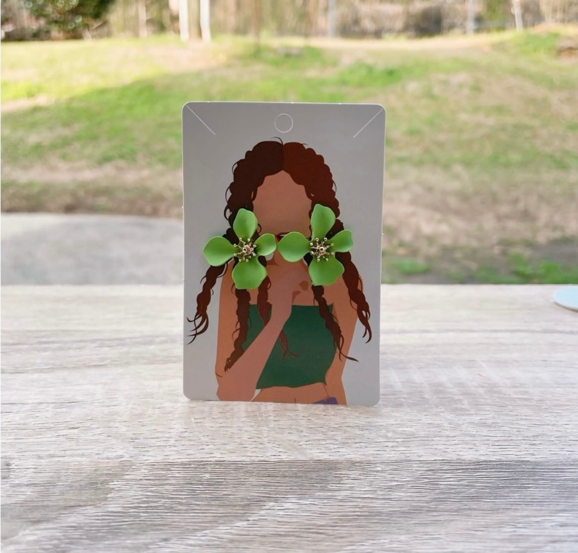 UNIQUE St. Patrick's Go Green Earrings