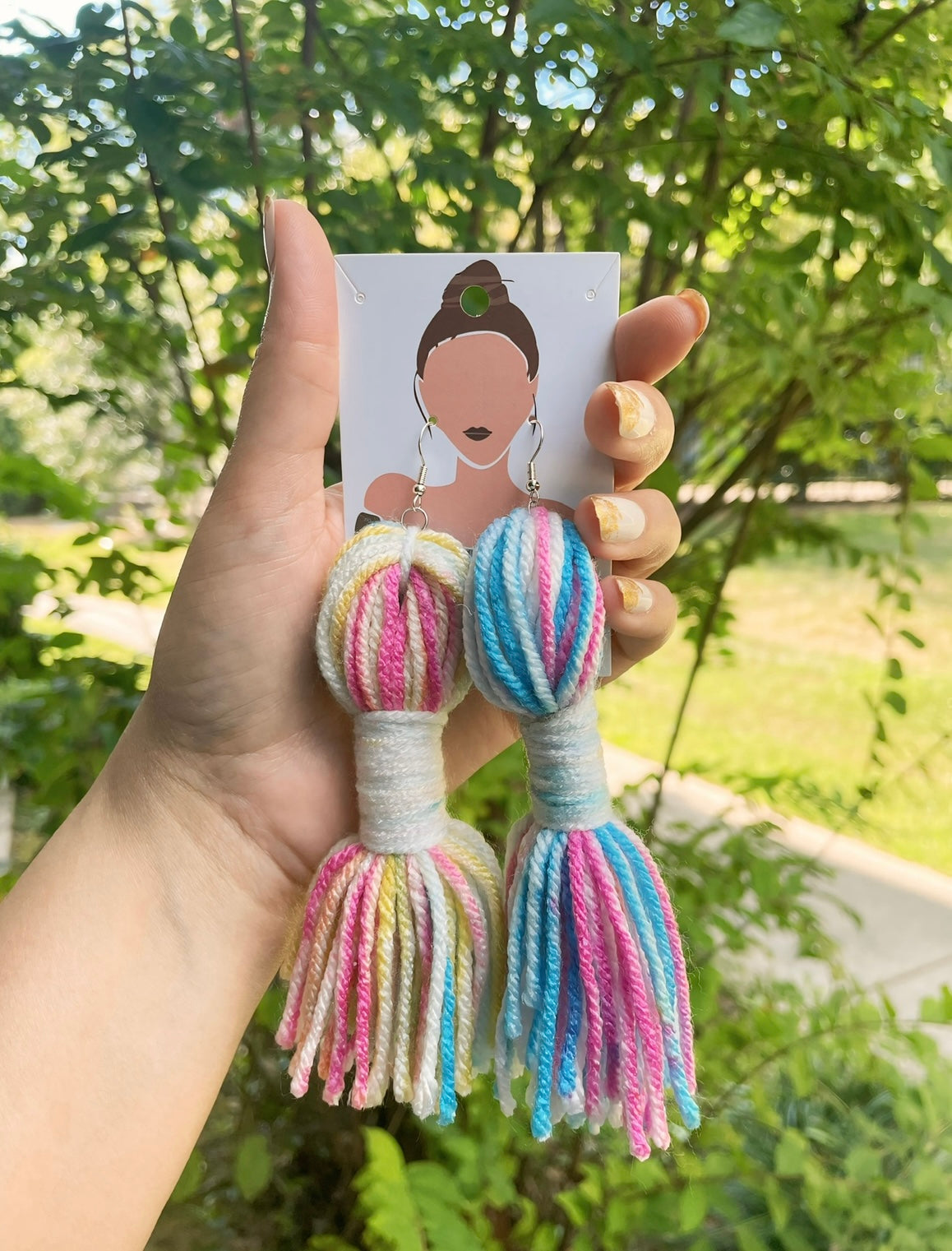 UNIQUE Tassel Spring Earrings