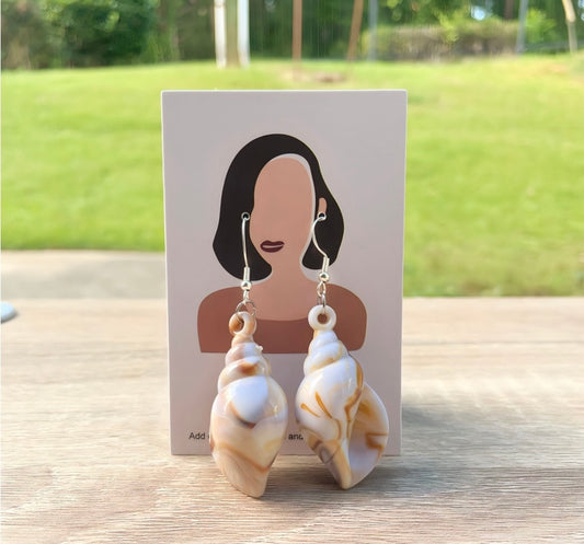 UNIQUE Seashell Earrings