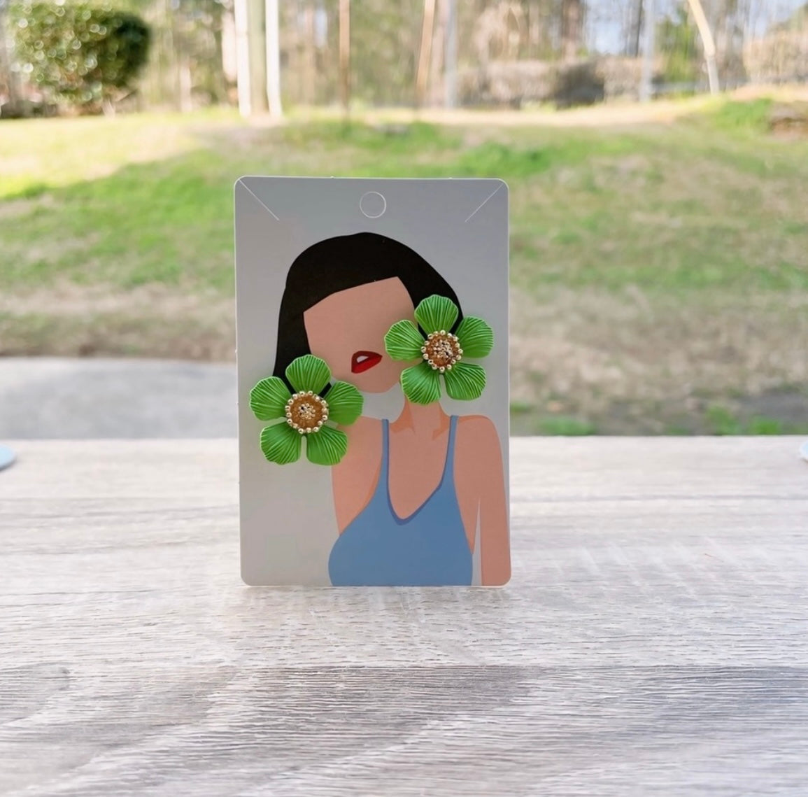 UNIQUE St. Patrick's Go Green Earrings