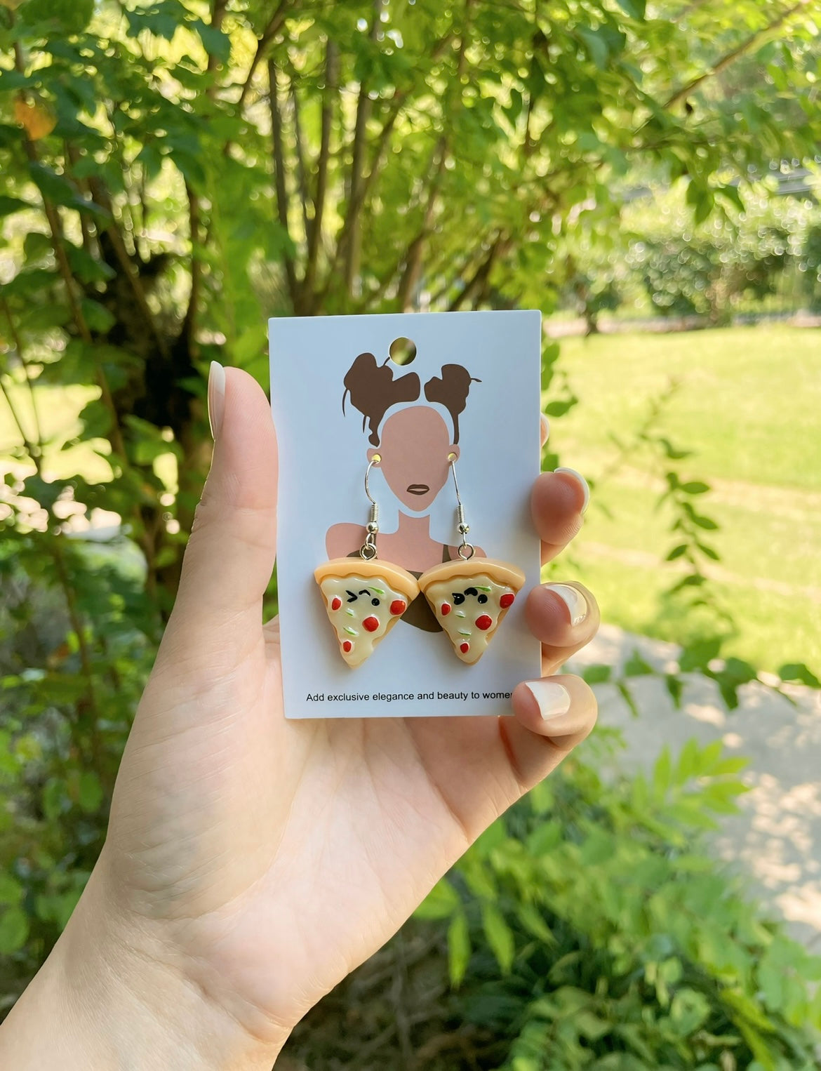 UNIQUE Original Pizza Earrings