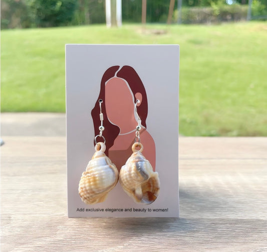 UNIQUE Seashell Earrings