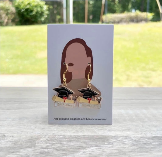 UNIQUE Graduation Earrings