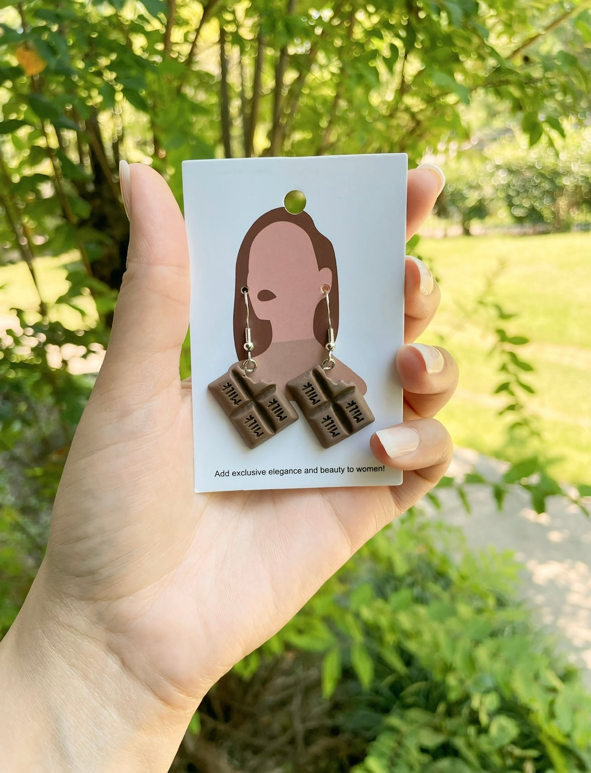 UNIQUE Hershey's Chocolate Earrings