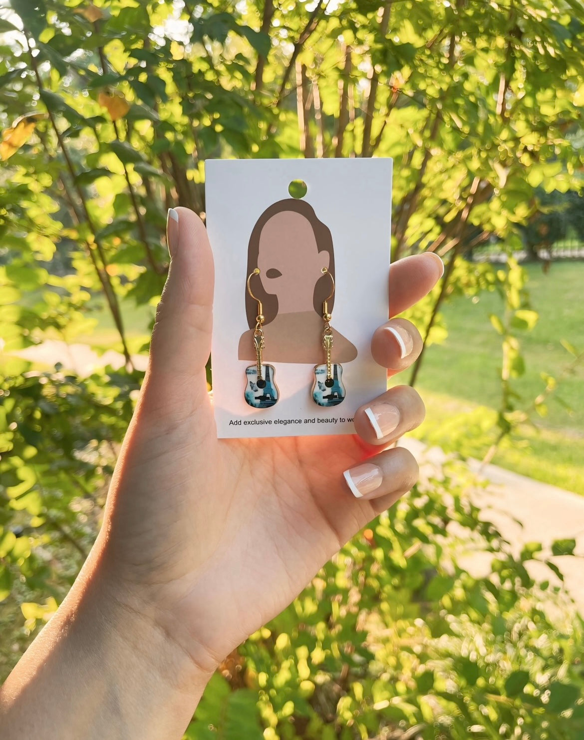 UNIQUE Original Guitar Earrings