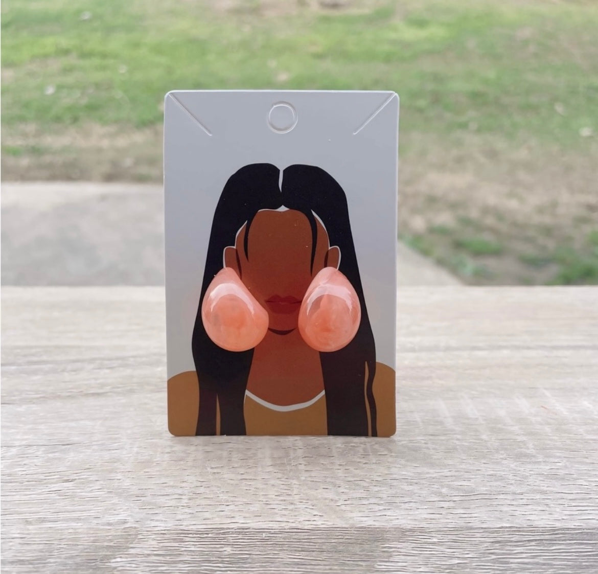 UNIQUE Orange Earrings