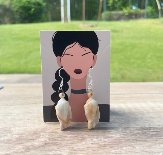 UNIQUE Seashell Earrings