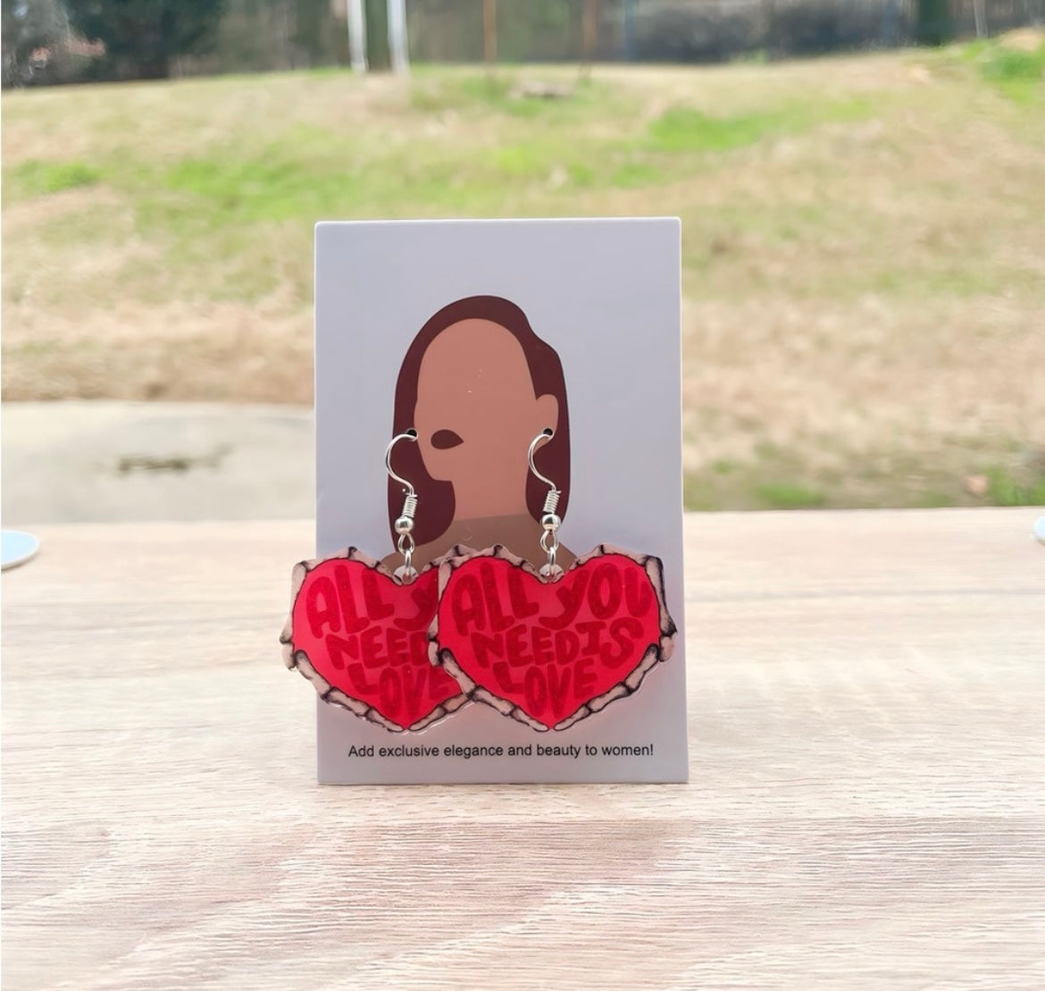 UNIQUE Valentines Earrings