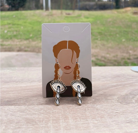 UNIQUE Brown Earrings