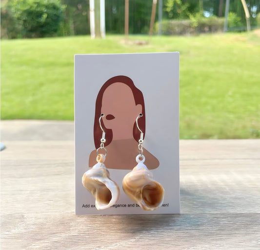 UNIQUE Seashell Earrings