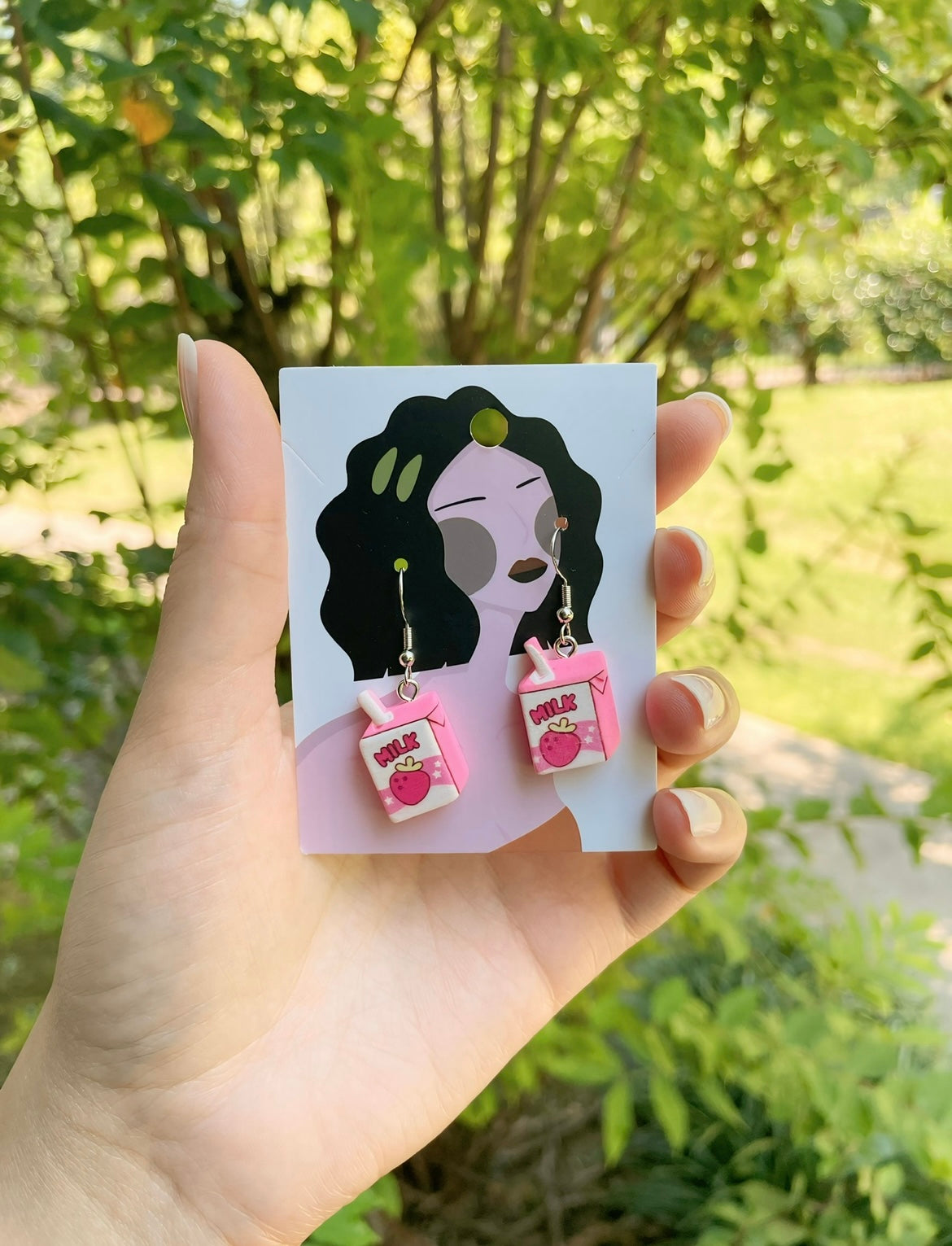 UNIQUE Original Milk Carton Earrings