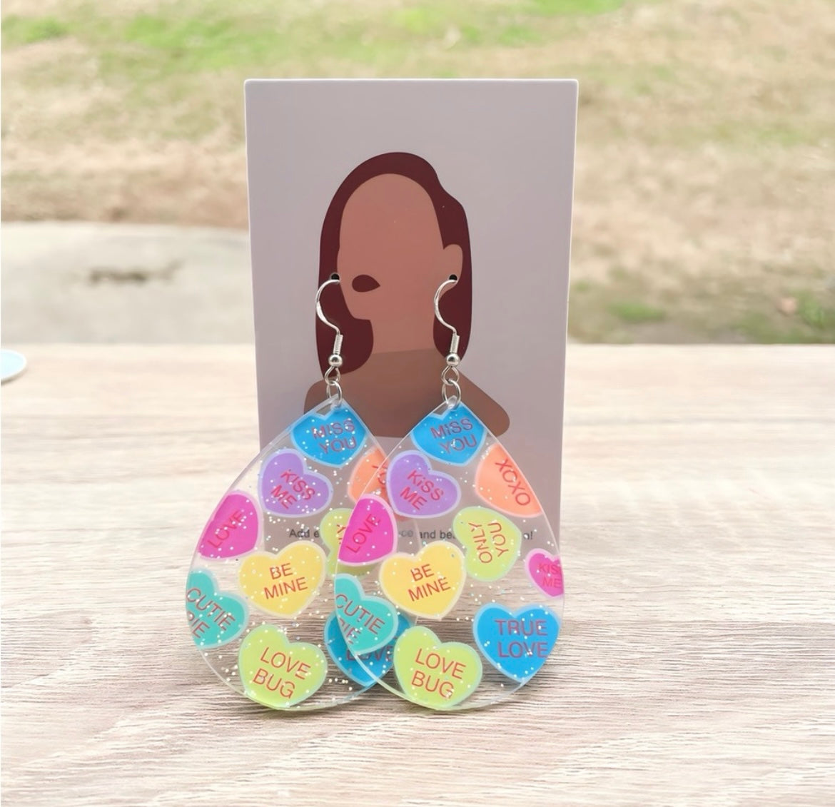 UNIQUE Valentines Earrings