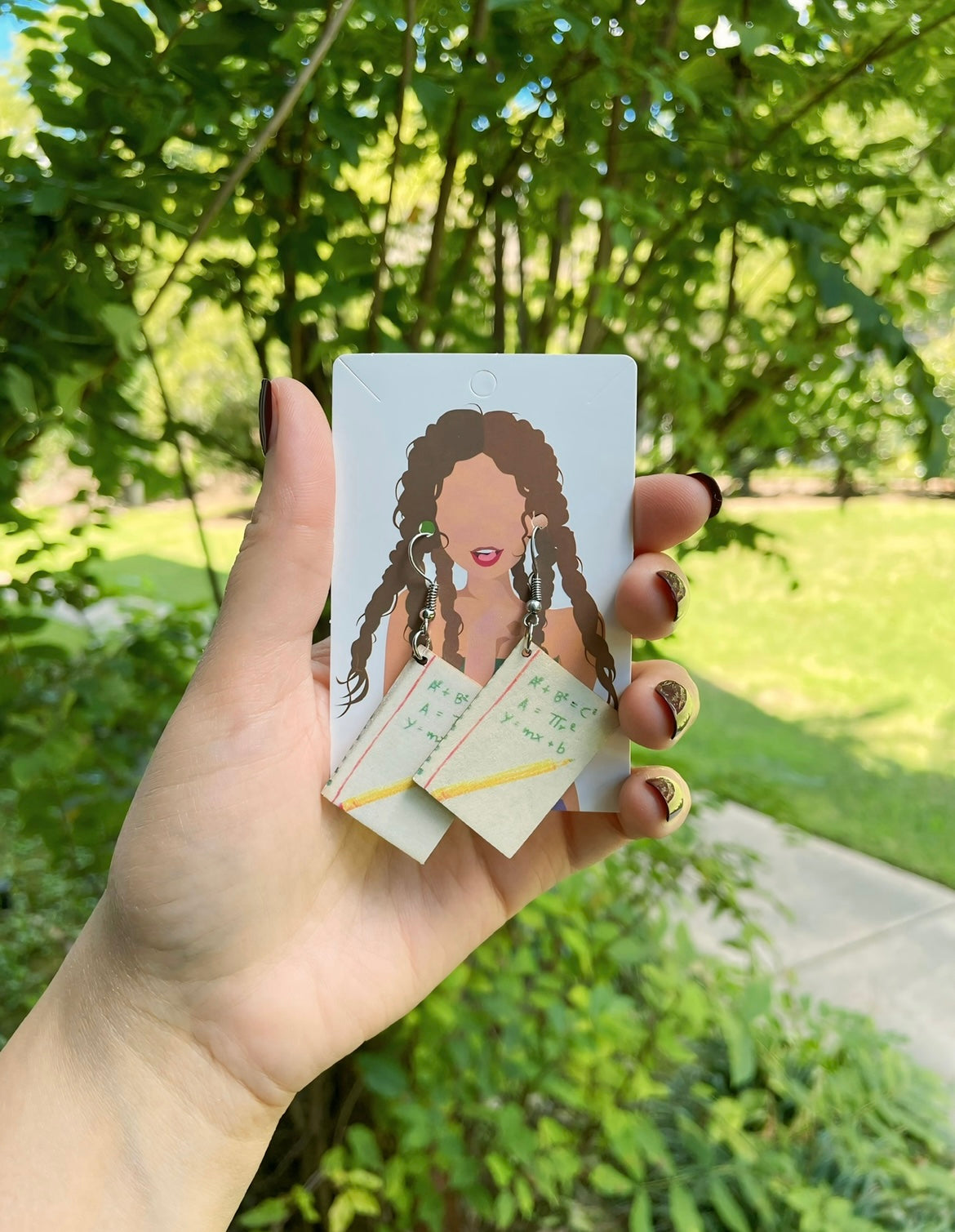 UNIQUE Brown Earrings