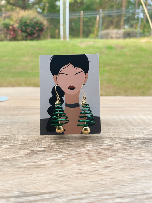 UNIQUE Christmas Eve Santa Earrings